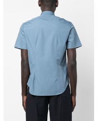 Chemise à manches courtes bleu clair Paul Smith