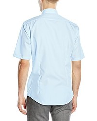 Chemise à manches courtes bleu clair Venti