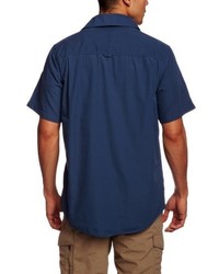 Chemise à manches courtes bleu marine Craghoppers