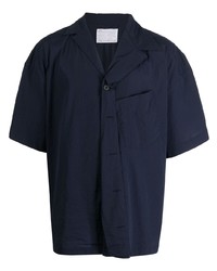 Chemise à manches courtes bleu marine Kolor