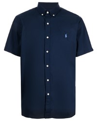 Chemise à manches courtes bleu marine Polo Ralph Lauren