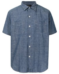 Chemise à manches courtes bleu marine Ralph Lauren RRL