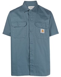 Chemise à manches courtes bleue Carhartt WIP