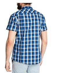 Chemise à manches courtes bleue edc by Esprit