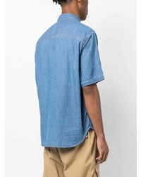Chemise à manches courtes bleue Chocoolate