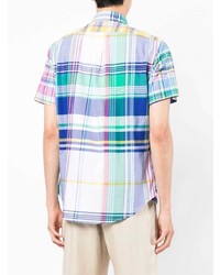 Chemise à manches courtes écossaise multicolore Polo Ralph Lauren