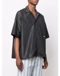 Chemise à manches courtes gris foncé Sunnei