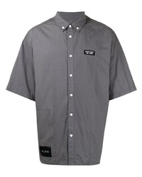 Chemise à manches courtes gris foncé Izzue