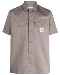 Chemise à manches courtes grise Carhartt WIP