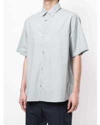 Chemise à manches courtes grise Kenzo