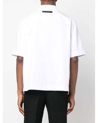 Chemise à manches courtes imprimée blanche et noire 1017 Alyx 9Sm