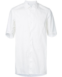 Chemise à manches courtes imprimée blanche 11 By Boris Bidjan Saberi