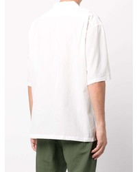 Chemise à manches courtes imprimée blanche SASQUATCHfabrix.