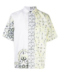 Chemise à manches courtes imprimée blanche Levi's Made & Crafted
