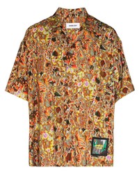 Chemise à manches courtes imprimée multicolore Ambush