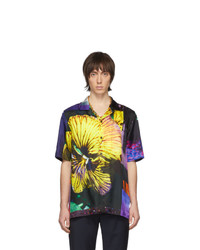 Chemise à manches courtes imprimée multicolore Dries Van Noten
