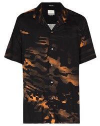 Chemise à manches courtes imprimée multicolore Ksubi