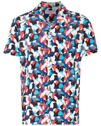 Chemise à manches courtes imprimée multicolore Orlebar Brown