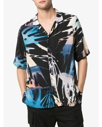 Chemise à manches courtes imprimée multicolore Ksubi