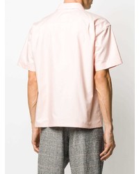 Chemise à manches courtes imprimée rose adidas