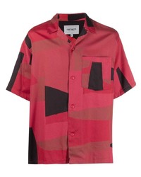 Chemise à manches courtes imprimée rouge Carhartt WIP