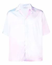 Chemise à manches courtes imprimée tie-dye rose Family First