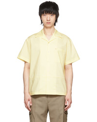 Chemise à manches courtes jaune Commission