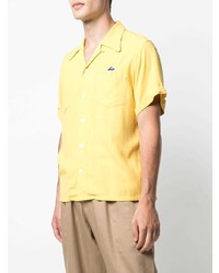 Chemise à manches courtes jaune VISVIM