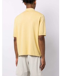 Chemise à manches courtes jaune Norse Projects