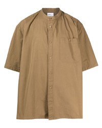 Chemise à manches courtes marron clair Hed Mayner