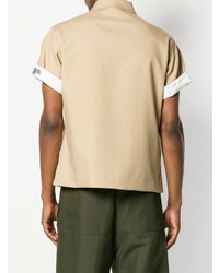 Chemise à manches courtes marron clair Calvin Klein 205W39nyc