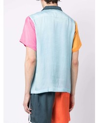 Chemise à manches courtes multicolore Fiorucci