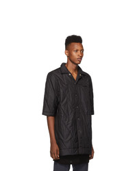 Chemise à manches courtes noire Rick Owens DRKSHDW