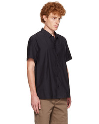 Chemise à manches courtes noire YMC