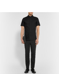 Chemise à manches courtes noire Calvin Klein