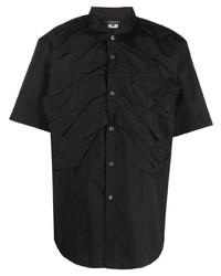 Chemise à manches courtes noire Comme Des Garcons Homme Plus