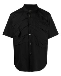 Chemise à manches courtes noire Comme Des Garcons Homme Plus