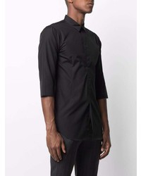 Chemise à manches courtes noire Comme Des Garcons Homme Plus