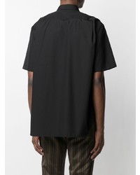 Chemise à manches courtes noire Comme Des Garcons Homme Plus