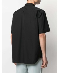 Chemise à manches courtes noire Comme Des Garcons Homme Plus