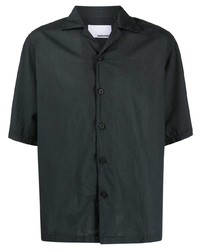 Chemise à manches courtes noire Costumein