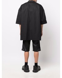 Chemise à manches courtes noire Rick Owens