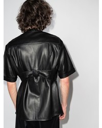 Chemise à manches courtes noire Gmbh