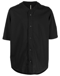 Chemise à manches courtes noire Low Brand