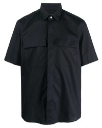 Chemise à manches courtes noire Low Brand