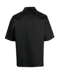 Chemise à manches courtes noire Misbhv