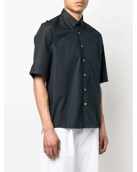 Chemise à manches courtes noire Low Brand