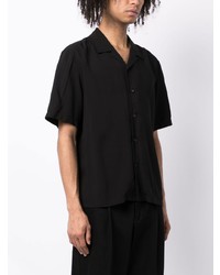 Chemise à manches courtes noire rag & bone