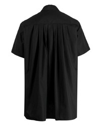 Chemise à manches courtes noire Fumito Ganryu