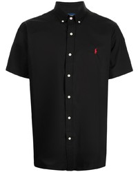Chemise à manches courtes noire Polo Ralph Lauren